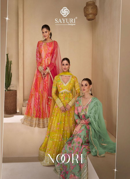 Noori By Sayuri Georgette Designer Readymade Suits Suppliers In India